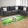 thumbnail image 3 of Happy Easter Hello Spring Rat Terrier Playing Football Indoor Rug Ratty Dog Lover Carpet Living Bed Room Sofa Home Decor - 13003, 3 of 5