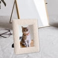 thumbnail image 2 of Hzzsbu Photo Frame 6x4 Plush Cat Picture Frame for Table or Wall, Cute Pet Themed Room Home Decor Accessories, Cat Gifts for Cat Lovers, 2 of 7