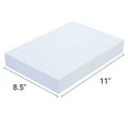 thumbnail image 3 of 2500 Sheets Multipurpose Printer Paper, Copy/Copier/Laserjet Inkjet Printer/Fax/Photocopy Paper, 95 Brightness, 21 lbs, Letter Size 8.5''x11'', 500 Sheets/Ream, 5 Reams, 3 of 8