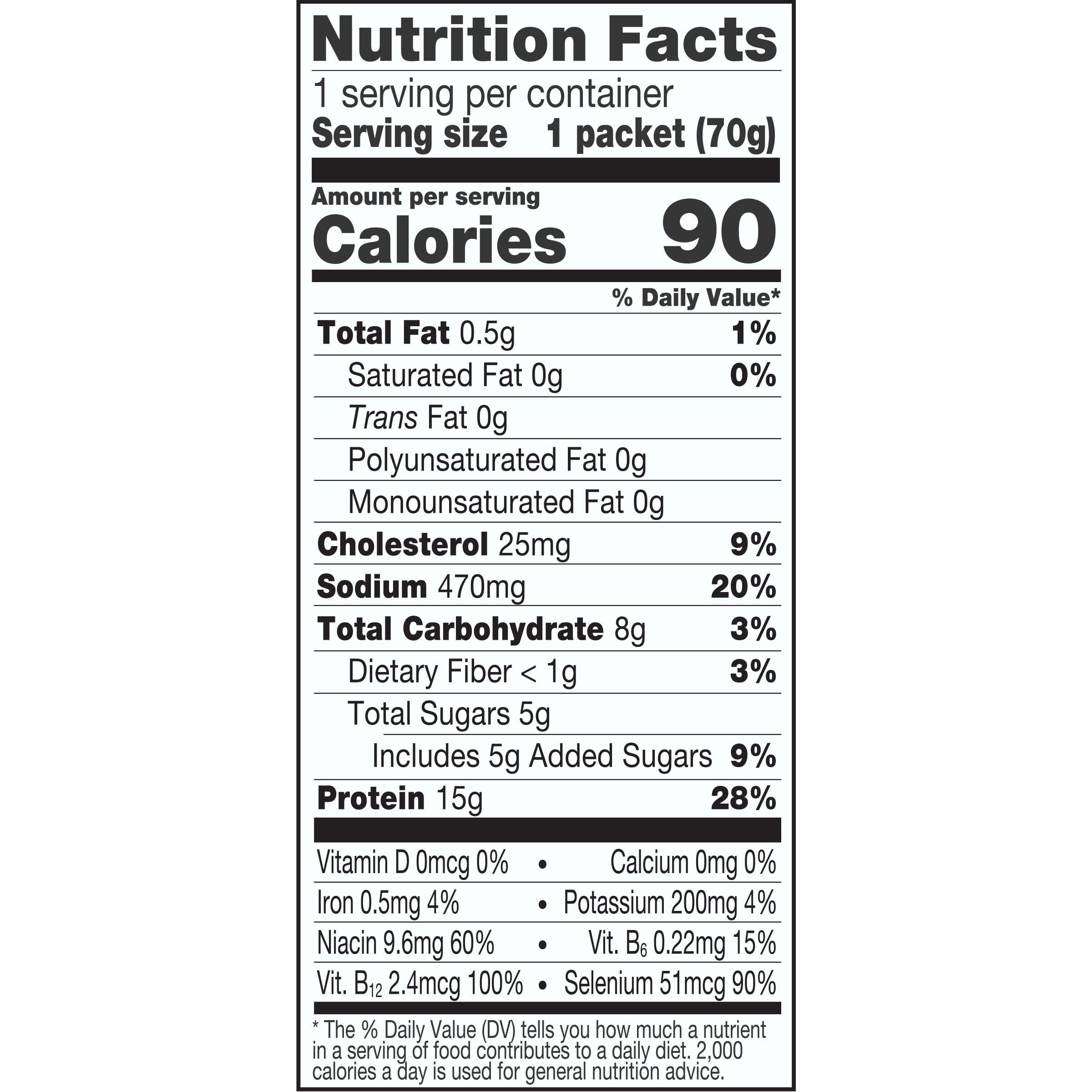 (4 pack) Chicken of the Sea Wild Caught Light Tuna Packet, Ghost Pepper 2.5 oz