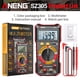 thumbnail image 4 of 2uds. Multímetro digital Detector de voltaje de rango automático Herramientas eléctricas (rojo), 4 of 5