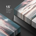 thumbnail image 4 of PixonSign Canvas Print Wall Art High Contrast Freighter Ship at Sea Nature Wilderness Photography Realism Nautical Landscape Relax/Calm Multicolor Neon for Living Room, Bedroom, Office - 24"x36", 4 of 5
