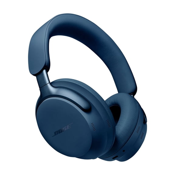 (Open Box) Bose QuietComfort Ultra Headphones, Bluetooth Over Ear Noise Cancelling Headphones, Lunar Blue