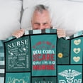 thumbnail image 4 of Nurse Gifts for Women, Nurses Week Gifts, Nurse Appreciation Gifts for Women, Nurse Practitioner Gifts for Women, Nurse Graduation Presents for Women, Doctors Day Gifts, Nurse Blanket ''(30"x40"), 4 of 7