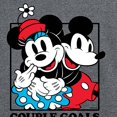 thumbnail image 3 of Mickey & Friends - Mickey & Minnie Couple Goals - Men's Long Sleeve T-Shirt, 3 of 5