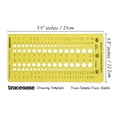 thumbnail image 3 of Traceease Round Settings & Stone Gauge Jewelry Templates Drafting Tools Jewellery Designing Stencils, 3 of 5