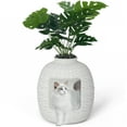 thumbnail image 5 of Superjoe Plastic Hidden Cat Litter Box with Decorative Planter,Gray, 5 of 8