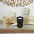 thumbnail image 2 of DecMode 4 Holder Multi Colored Metal Egyptian Mint, Mediterranean Fig, Sauvignon Blanc, and Vanilla Marshmallow Scented 12 oz 2 Wick Candle with White Wax, (Set of 4), 2 of 7