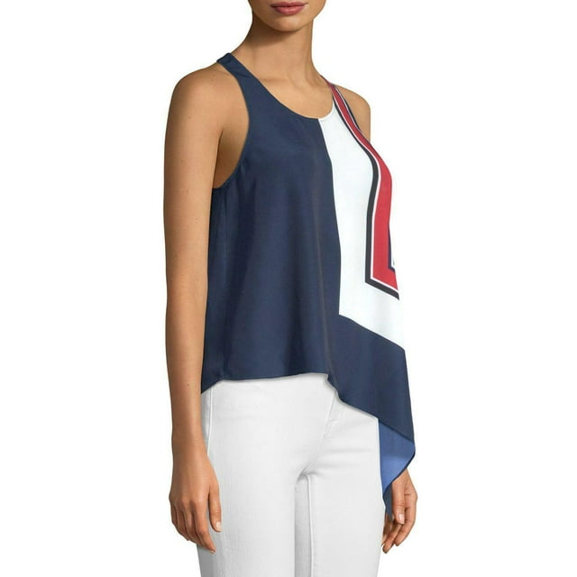JOIE Débardeur Asymétrique Edweina en Bleu Marine Foncé (S)