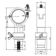thumbnail image 2 of 10-Pack Stage Lighting Truss Clamp TV Tap Rotation Fit 48-51mm Trussing Tube 100kg Capacity, 2 of 4