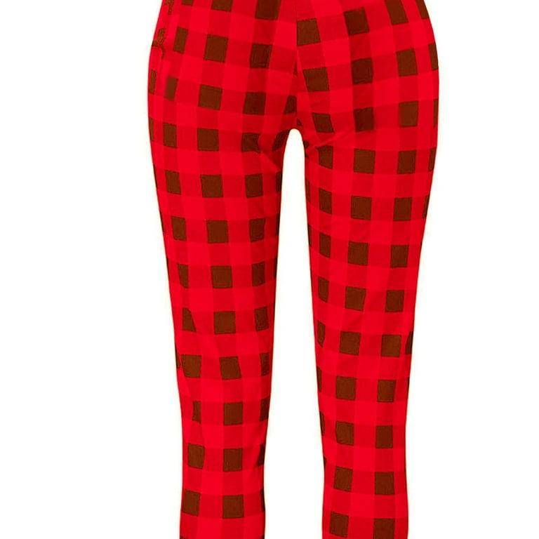 Plaid pants store walmart
