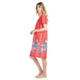 thumbnail image 2 of Casual Nights Women's Short Sleeve Muumuu Lounger Dress, 2 of 3