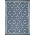 thumbnail image 1 of Safavieh Courtyard Blue Indoor Outdoor Rug - 5'3" x 7'7", 1 of 2