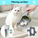 thumbnail image 2 of Arena Para Gatos Con 60 Bolsas Pala Para Arena Integrada Y Desmontable Con Contenedor De Residuos Gato Grande Portátil Con Soporte Kitty Poop &Amp; Easy Storage Caddy, 2 of 6