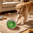 thumbnail image 4 of Donut Squeaky Cat Toy Soft Crystal Plush With Built In Squeaker Interactive Sound Toy Durable Bite Friendly Boredom Relief Play Toy for Cats Small Dogs Indoor Training Cuddle Use, 4 of 7