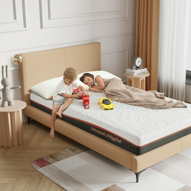Sweetnight 8" Hybrid of Gel Memory Foam Mattresses Pocket Spring