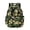 Camo Print, variant on Neon Lightning Bolt Pattern School Bookbag for Boys Girls, Multi-pocket Classification Backpack Middle School Kindergarten with Spacious Multi-Pockets