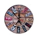 thumbnail image 1 of Britimes Reloj De Pared Redondo Elegante Reloj De Pared Redondo Vintage Reloj De Pared Vintage Sin Tictac Reloj De Pared Colgante Vintage Granja Reloj De Pared Decoración Del Hogar Para Sala De Estar Yuarrent HA026951-04, 1 of 6
