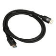 thumbnail image 2 of Video Cord,Black Display Cable HD Display Cord HD Cable Exceptional Craftsmanship, 2 of 8