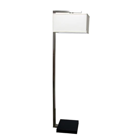 62 in. H Floating Shade Modern Floor Lamp