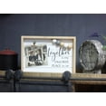 thumbnail image 5 of Paris Loft Together Is My Favorite Place to Be Wall Sign with Metal Clips and Colorful Wood Beads, 5 of 5