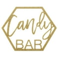 thumbnail image 1 of Koyal Wholesale Glitter Acrylic Sign, Wedding Display, Party Banner(Candy Bar), 1 of 4