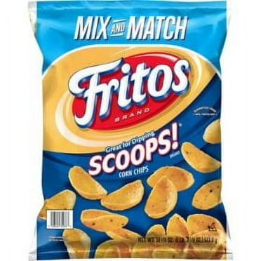 Fritos Scoops! Corn Chips 18.125 oz.Pack of 2