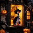 thumbnail image 5 of 7 Inch Halloween Goose Outfits Desk Outfit Mini Porch Goose Outfit for Desktop Goose Figurine Holiday Desk Goose Clothes Pointed Hat and Cape Set Witch (No Goose), 5 of 9