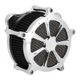 thumbnail image 4 of Filtro de aire plateado para motocicleta, modificado para FXDLS 2017, 4 of 9