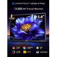 thumbnail image 3 of Portable Monitor 15.6 Inch OLED 3456*2160P 4K 60Hz, 16:10, 100000:1 Contrast 110.9% DCI-P3, USB-C HDMI Computer Screen for Laptop PC Mac, 3 of 11