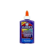 Elmer's Transparent Colored Liquid Glue 5Oz-Purple