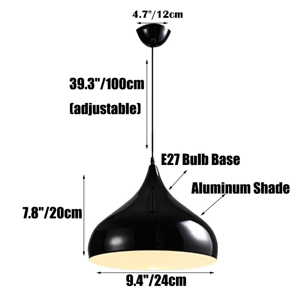Colorful Ceiling Pendant Light Fixture, Modern Farmhouse Hanging Lamp, Minimalism Metal Pendant Lighting, Creative Chandelier for Over Kitchen Sink Island Dining Room Entryway