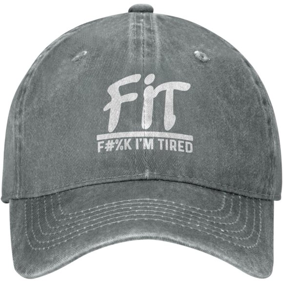 Fits Fk I'm Tired Cap for Men Baseball Hats Trendy Hat