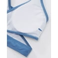thumbnail image 6 of BULLPIANO 3 Piece Swimsuits Bikini Bathing Suit with Cover Up Beach Skirt 8Y-14Y, 6 of 10