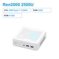 thumbnail image 3 of Genmachine nuevo AMD Ryzen 5 2500U hasta 65W Mini PC DDR4 hasta 32GB NVME SSD Wifi5 Bluetooth 4,2 computadora para juegos RX Vega 10 Graphice, 3 of 5