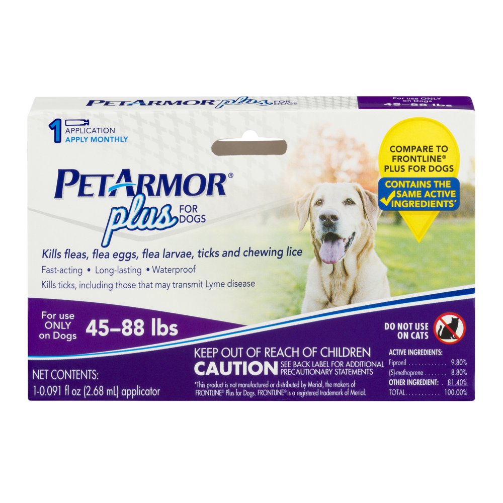 PetArmor Plus Lice Treatment for Large Dogs