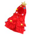 thumbnail image 4 of Ruifaya Traje de Papá Noel para mascota, capa con capucha, vestido nuevo para cachorro, regalo para perro elegante T8p4, 4 of 6