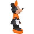 thumbnail image 2 of Gemmy 3.5 ft Airblown Blowup Inflatable Vampire Minnie with Candy Toss Vest Outdoor Decoration - Orange, 2 of 3