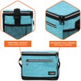 thumbnail image 4 of OPUX Premium Lunch Box, Insulated Lunch Bag for Men Women Adult | Durable School Lunch Pail for Boys, Girls, Kids | Soft Leakproof Medium Lunch Cooler Tote for Work Office | Fits 14 Cans (Aqua), 4 of 7