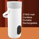 thumbnail image 4 of Hervidor Eléctrico De Viaje, Pequeño Engranaje Recargable De La Caldera De Agua Caliente 300W 4 Ajustable Para El Café, 4 of 7