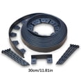 thumbnail image 2 of Lawn Landscape Edging Kit Portable Detachable 5M Replacement Outside Park Garden Decorative Trimmable Outside Park Tree Border Accessories, 2 of 9