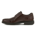 thumbnail image 3 of ECCO Mens Helsinki 2.0 Bike Toe Tie Shoes Mink Leather 500174-02014 Size Comfort, 3 of 4