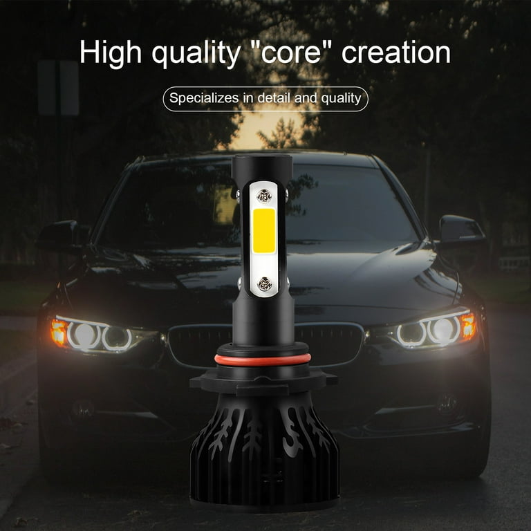 LED Headlight Kit 9012 6000K White Hi/Lo Bulb for Mitsubishi LED Headlight Kit 9012 6000K White Hi/Lo Bulb for Mitsubishi