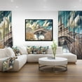 thumbnail image 2 of Design Art Vue De Tour Eiffel En Paris   Sur Toile Encadrée, 2 of 5