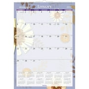 At-A-Glance, AAGPF228, Paper Flowers Monthly Wall Calendar, 1 Each, Assorted