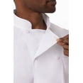 thumbnail image 2 of Chef Works Men's Morocco Chef Coat, Three-Quarter Sleeve Chef Jacket with Pockets, 3XL, White, 2 of 6