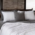 thumbnail image 2 of French Linen Box Stitch Quilt - Twin/Twin XL - White | BOKSER HOME, 2 of 5