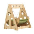 thumbnail image 3 of lionlar Cat Hammock Cat Chair Sleeping Bed Cradle for Rabbit Bunny Kitten Cats and Small triangle, 3 of 9