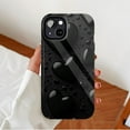 thumbnail image 2 of Glossy Black Heart iPhone Case for Valentine’s Day Gift, Premium Matte Finish Protective Shell Compatible with iPhone 11/12/13/14/15/16 (Pro Max/Plus), 2 of 9