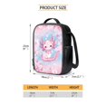 thumbnail image 6 of Yuyamidu Kawaii Axolotl School Backpack Set 4 Pieces with Lunch Bag Pencil Case and Water Bottle Holder for Kids Girls Boys Elementary and Middle School, 6 of 7